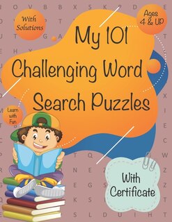 Front cover_My 101 Challenging word search puzzles