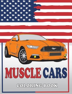 Couverture_Muscle Cars Coloring Book