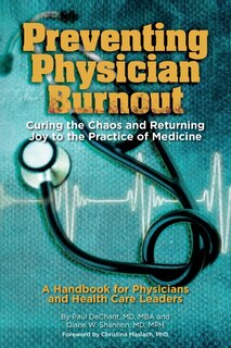 Couverture_Preventing Physician Burnout