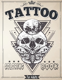 Front cover_Tattoo Coloring Book for Adults