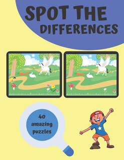 Front cover_Spot The Differences 40 Amazing Puzzles