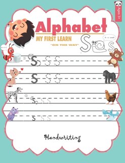 Front cover_ALPHABET MY FIRST LEARN handwriting