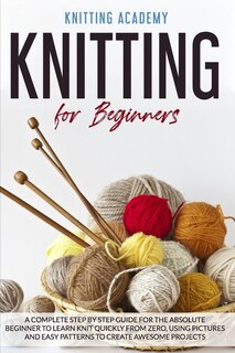 Front cover_Knitting for Beginners