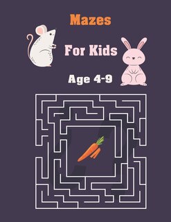 Couverture_mazes for kids age 4-9