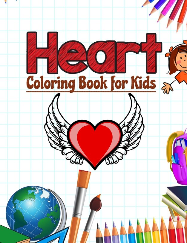 Couverture_Heart Coloring book for kids