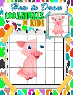 Front cover_How To Draw Animals For Kids