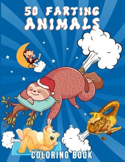 Couverture_50 Farting Animals Coloring Book