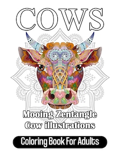 Couverture_Cows Coloring Book For Adults