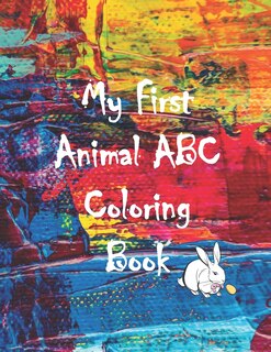 Front cover_My First Animal ABC Coloring Book