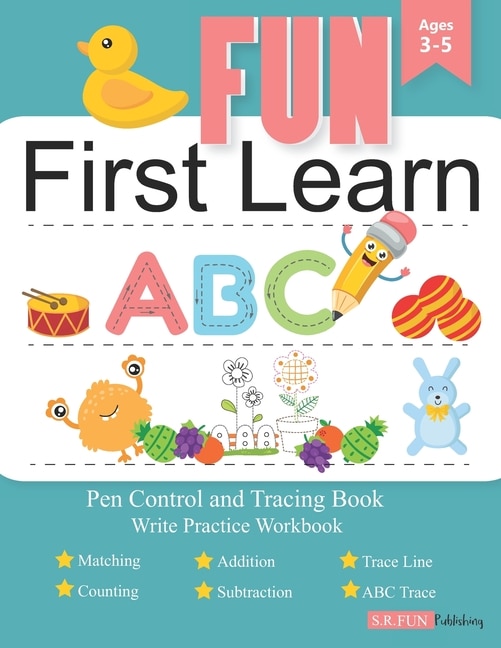 Front cover_Fun First Learn Write Practice Workbook
