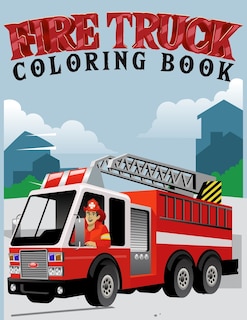 Front cover_fire truck coloring book
