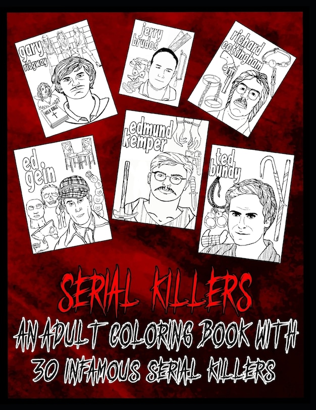 Couverture_Serial Killer Coloring Book