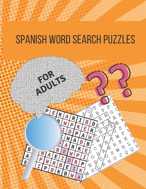 Couverture_Spanish Word Search Puzzles For Adults