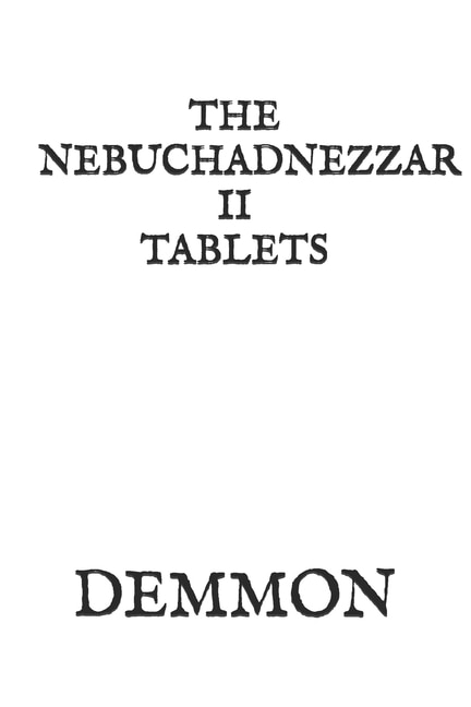 Front cover_The Nebuchadnezzar II Tablets