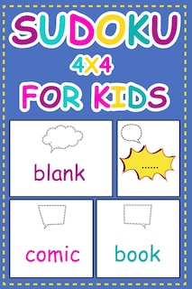 Couverture_Sudoku 4x4 For Kids