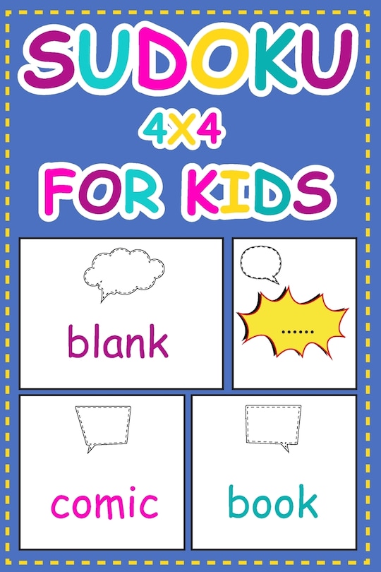 Couverture_Sudoku 4x4 For Kids