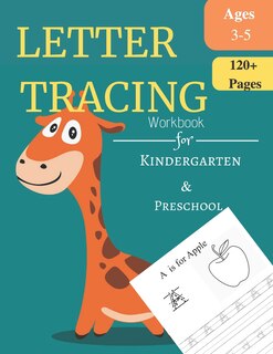Couverture_Letter Tracing Workbook For Kindergarten and Preschool