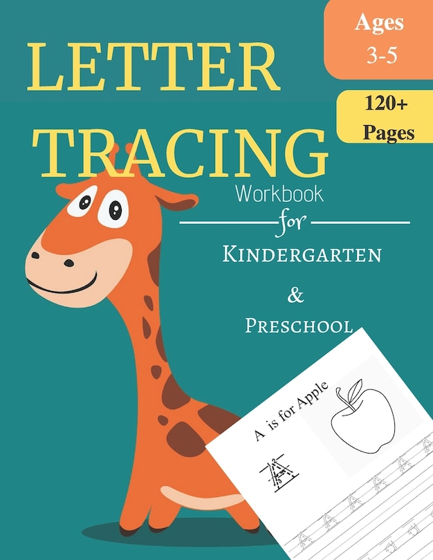 Couverture_Letter Tracing Workbook For Kindergarten and Preschool
