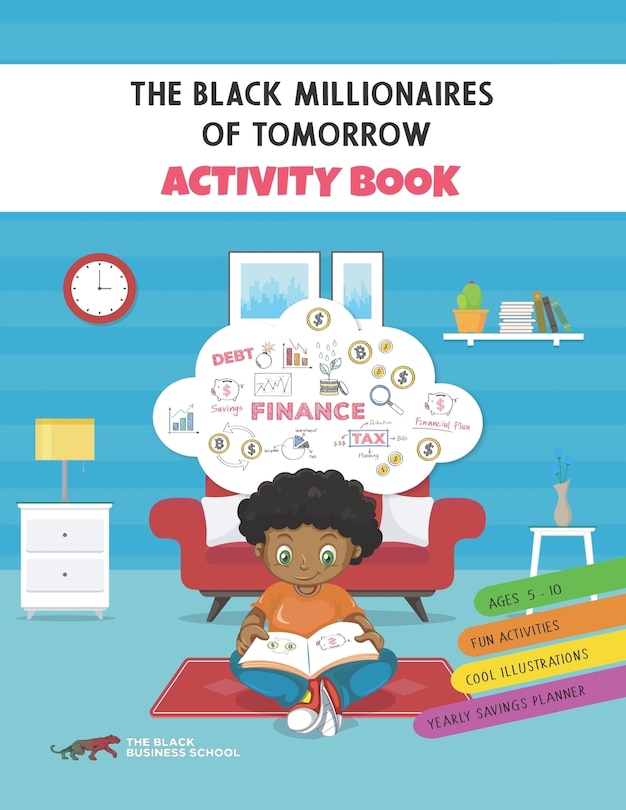 Front cover_The Black Millionaires Of Tomorrow Activity Book