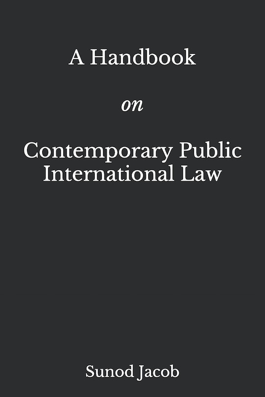 Couverture_A Handbook on Contemporary Public International Law