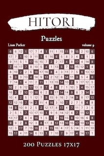 Couverture_Hitori Puzzles - 200 Puzzles 17x17 vol.9