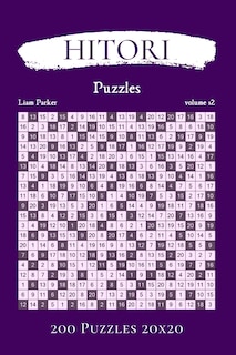 Front cover_Hitori Puzzles - 200 Puzzles 20x20 vol.12