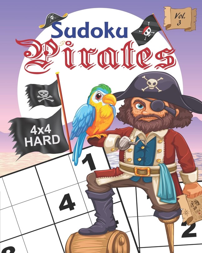 Front cover_Sudoku Pirates Vol. 3 Hard