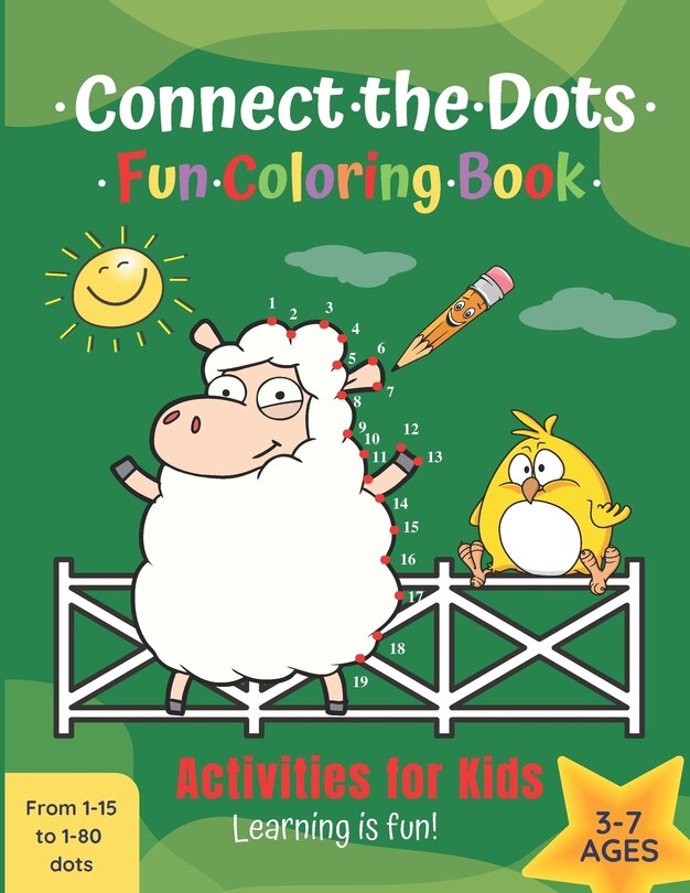 Front cover_Connect the Dots Fun Coloring Book