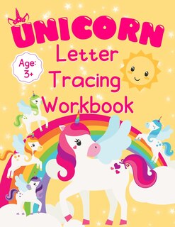 Front cover_Unicorn Letter Tracing Workbook