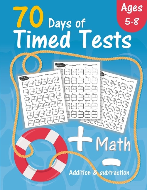 Front cover_Math 70 Days of Timed Test