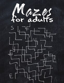Front cover_Mazes For adults