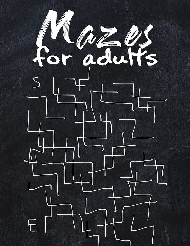 Front cover_Mazes For adults