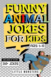 Front cover_Funny Animals Jokes for kids