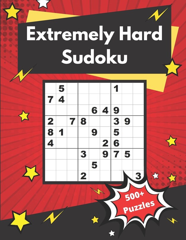 Couverture_Extremely Hard Sudoku