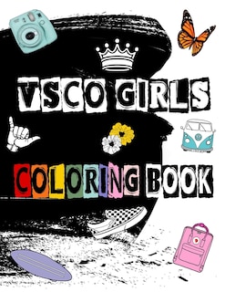 Front cover_VSCO GIRLS Coloring Book