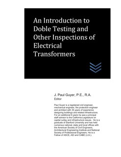 Front cover_An Introduction to Doble Testing and Other Inspections of Electrical Transformers