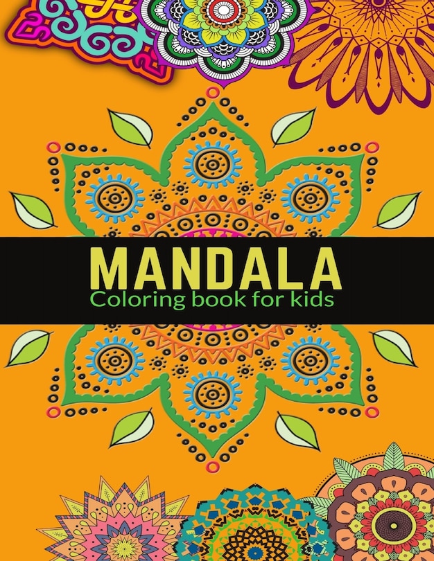 Front cover_MANDALA Coloring Books for Kids