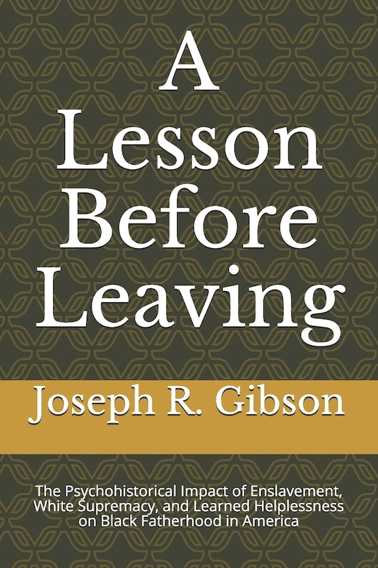 Front cover_A Lesson Before Leaving