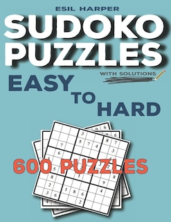 Front cover_600 Sudoku Puzzles Easy to Hard