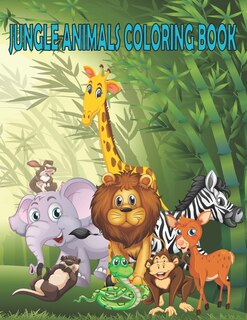 Couverture_Jungle Animals Coloring Book