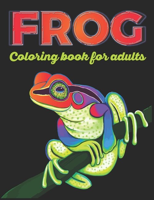 Couverture_Frog Coloring Book For Adults