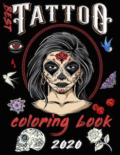 Couverture_best tattoo coloring book 2020