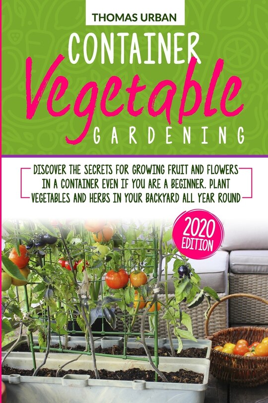 Front cover_Container Vegetable Gardening