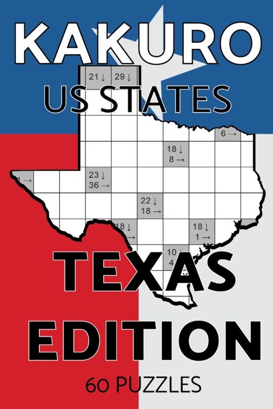 Front cover_Kakuro US States Texas Edition