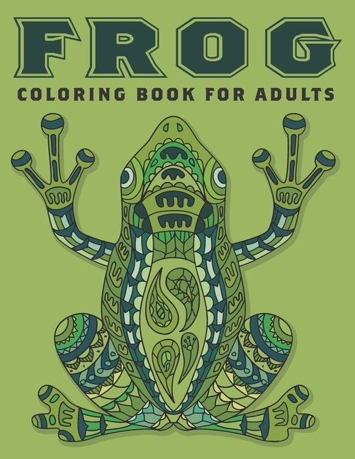 Couverture_Frog Coloring Book For Adults