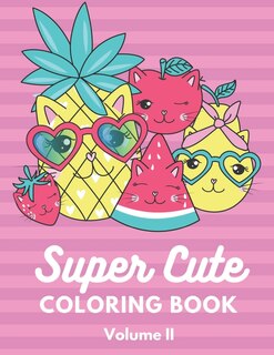 Front cover_Super Cute Coloring Book Volume 2