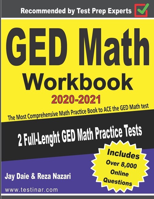 Front cover_GED Math Workbook 2020-2021