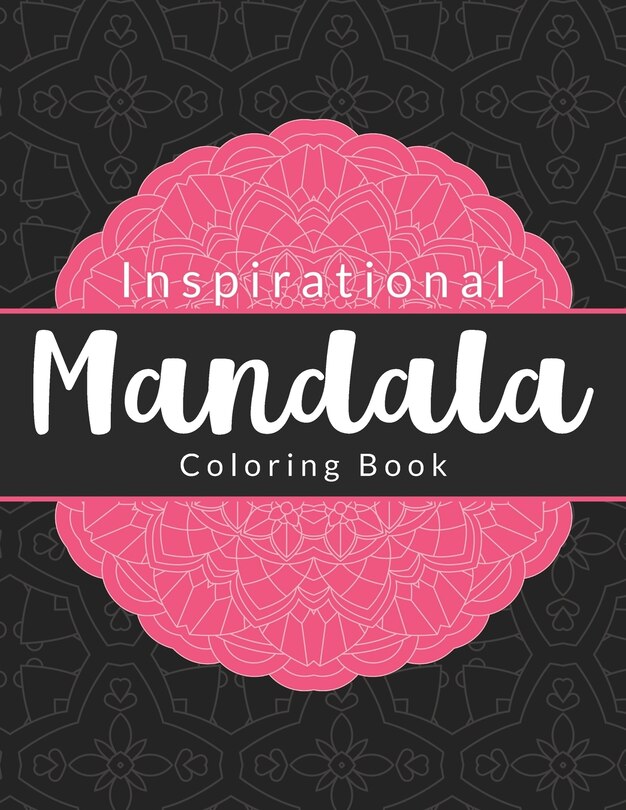 Front cover_Inspirational Mandala Coloring Book
