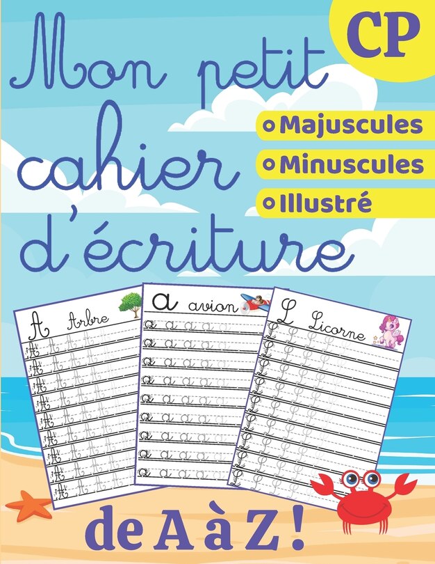 Front cover_Mon petit cahier d'écriture - CP