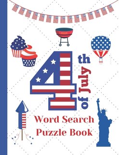 Front cover_4th of July Word Search puzzle book